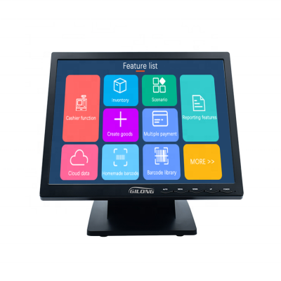 17 Inch Desktop Touch Screen LCD Monitor For Tablet Pos Monitor