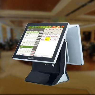 15 Inch Pos Double Screens Pos Retail Equipment Hardware